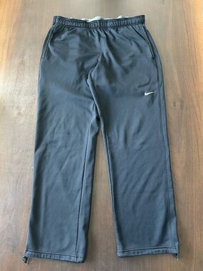 Nike Black Men's Athletic Track Pants